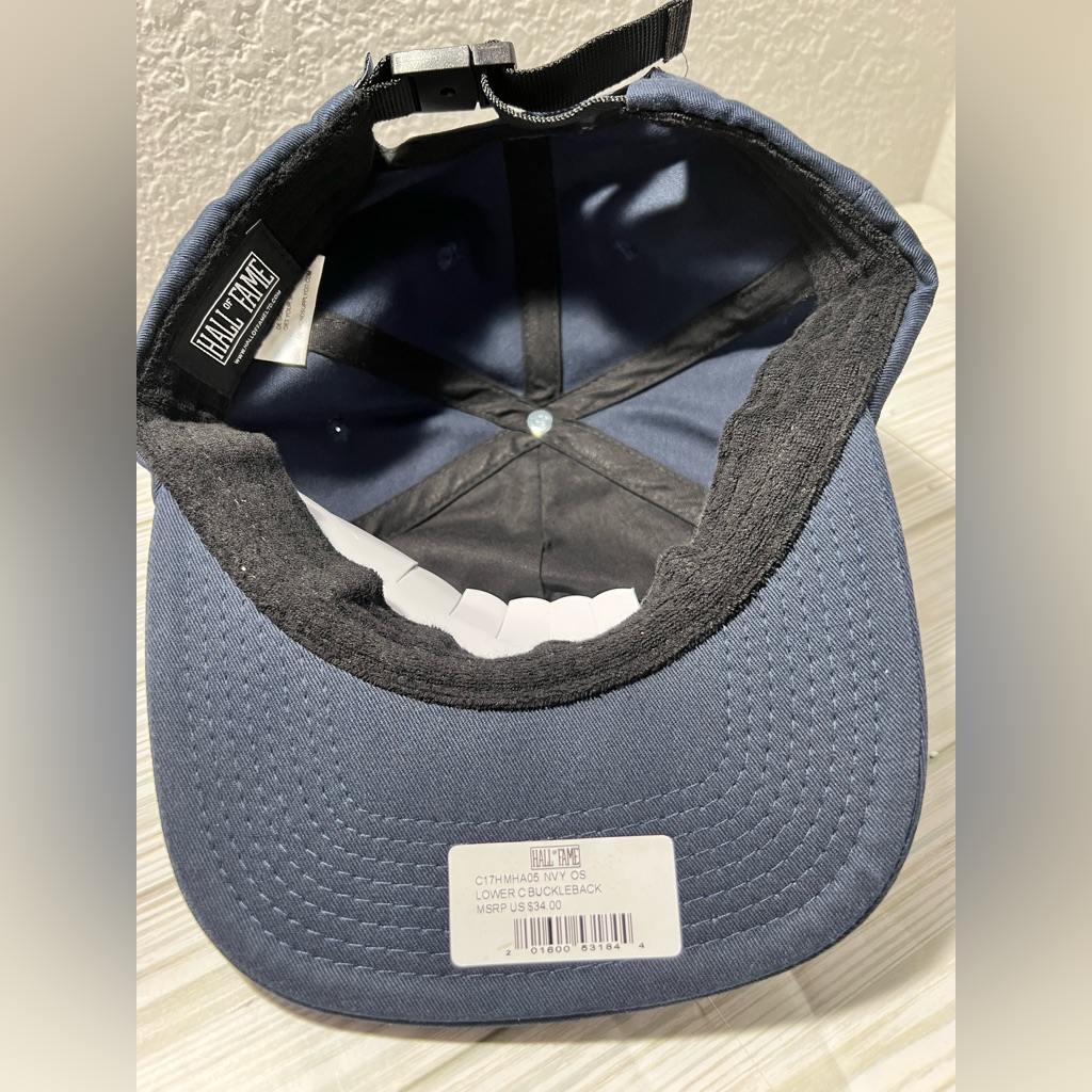 Hall Of Fame 2nd Sucks Navy Buckle Back Hat Cap Men’s One Size — image 7 of 8